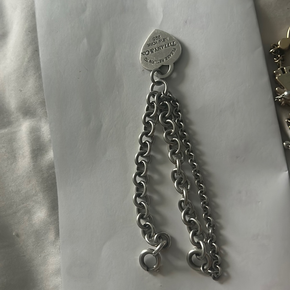 TIFFANY &CO double chain bracelet